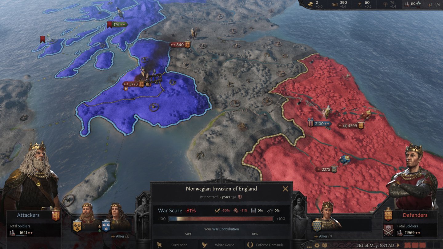 P 社策略游戏《十字军之王 3》Steam 新史低：198 元 → 59.4 元图片